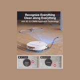 Ecovacs Deebot T50S Pro Omni - 2 in 1 Robot Vacuum Cleaner & Mop, 25000 Pa Suction, Self-Empty & Self Wash Omni-Station, ZeroTangle 3.0, Hot Air-Drying, Auto-Lift Mop, 250 Mins Runtime