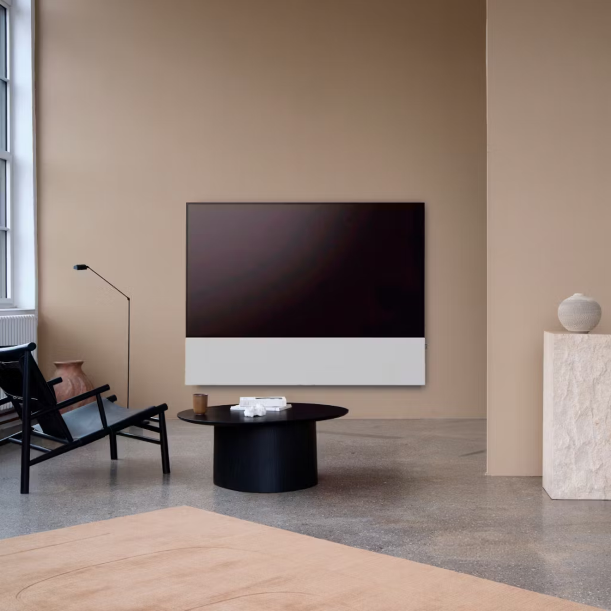 Canvas 83'' Soundbar (Fabric Finish, Light Grey)