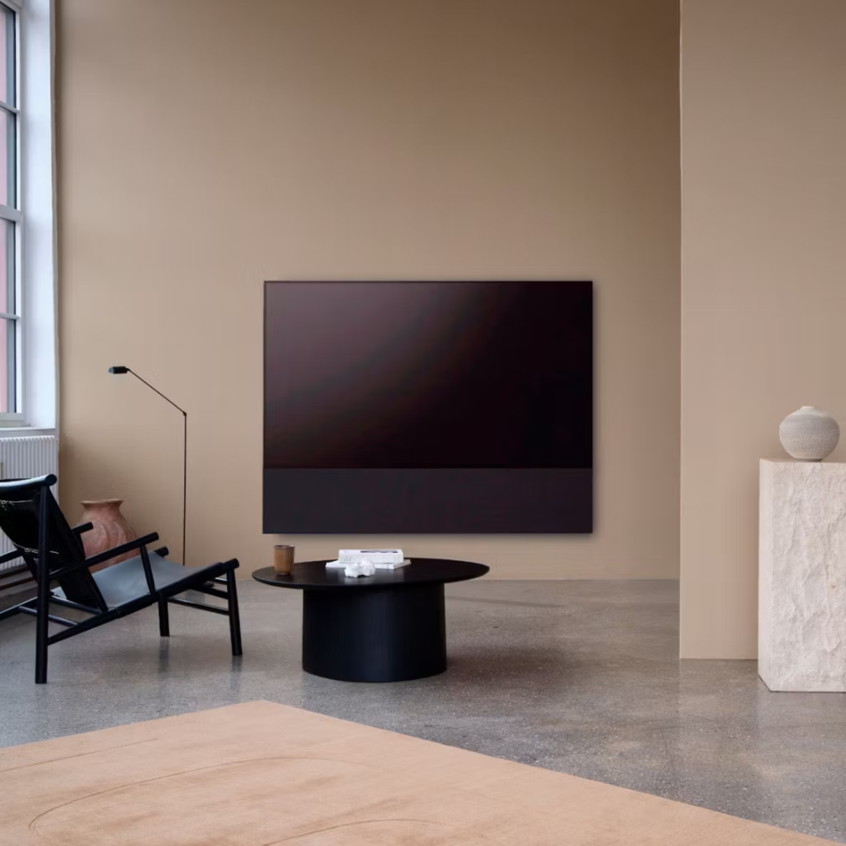 Canvas 83'' Soundbar (Fabric Finish, Black)