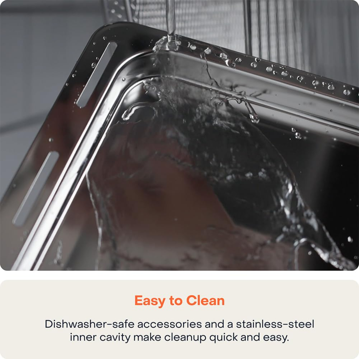 Nutricook Steami 2.0 24L - Steam Oven + Air Fryer Oven with 10-in-1 functions like Steam Cook, Steam Roast, Air Fry, Bake, Sterilize & more. Steam + Convection technology, 2200W power