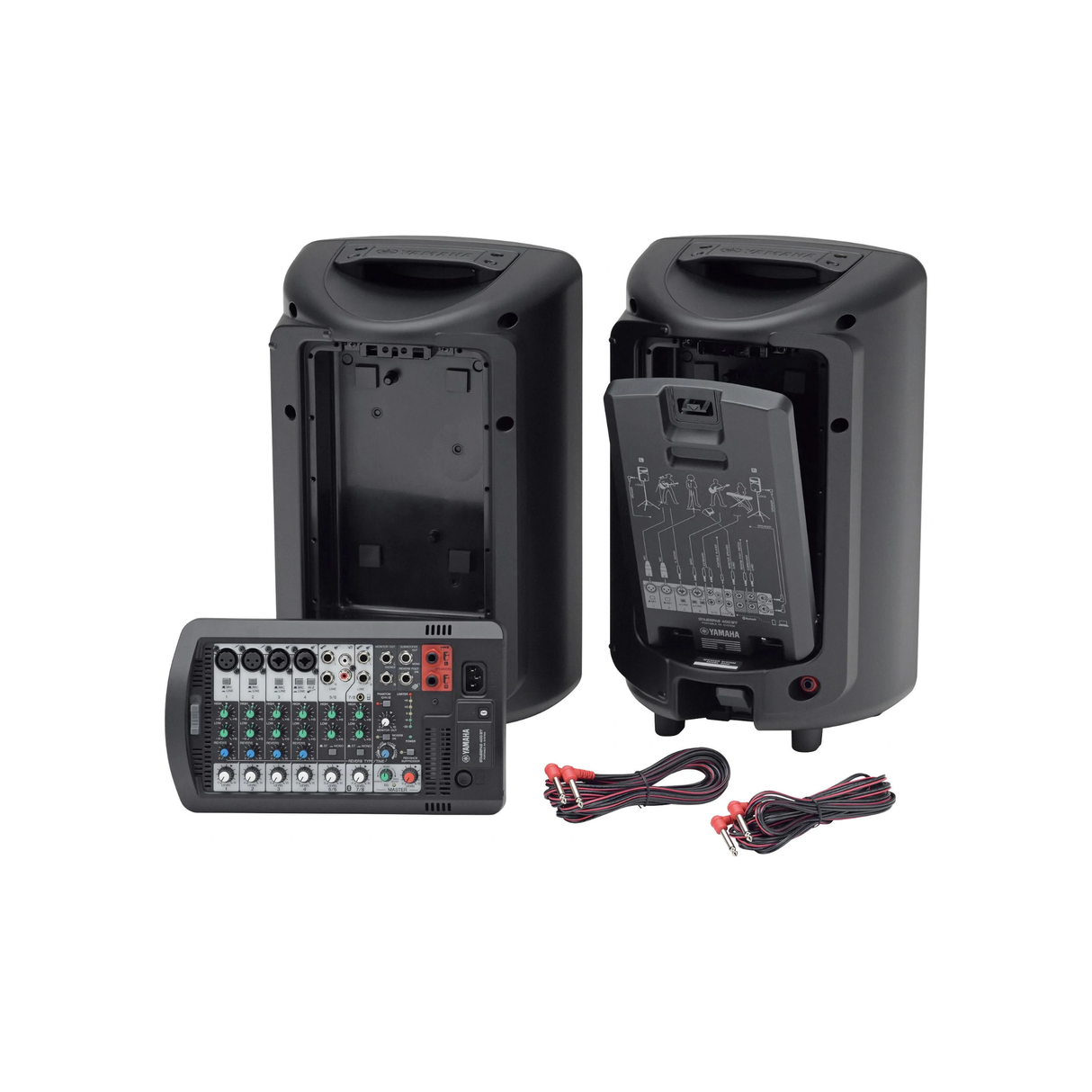 Yamaha Stagepas 400BT - All-in-One Portable Speaker with Bluetooth (400 Watts)