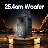 Persang Octane 9 - 10'' Wireless Trolley Speaker with Bluetooth & Built-In Battery