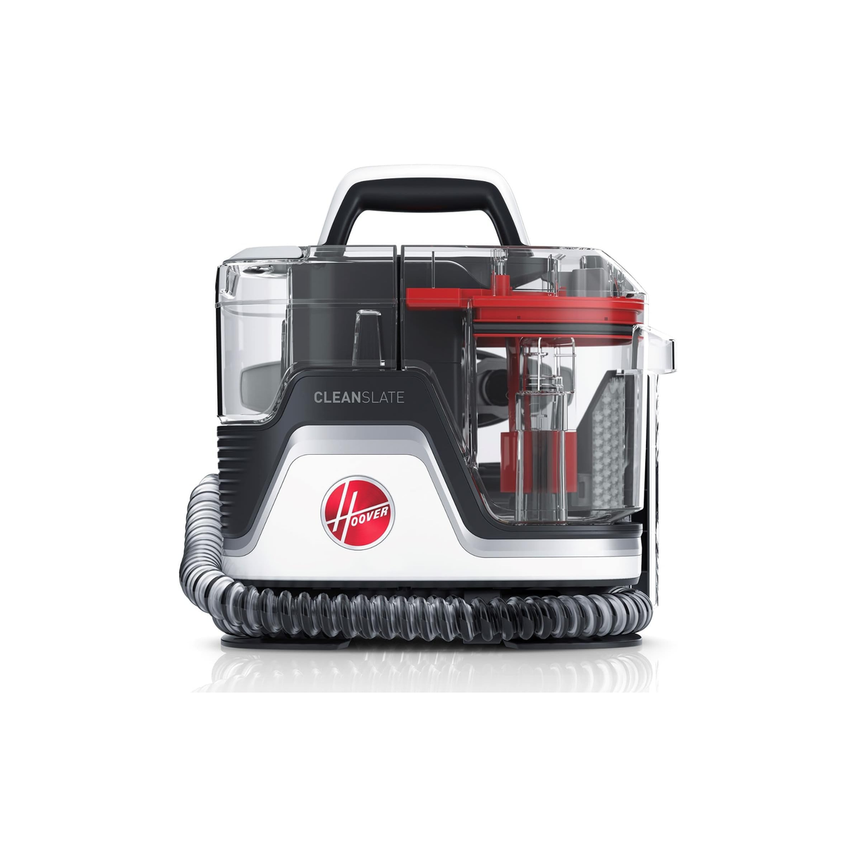 Hoover Cleanslate Spot Washer - Powerful Carpet & Upholstery Multi-purpose Spot Cleaner, Removes Tough Stains, Portable, Kills over 99% of Bacteria (Red)