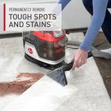 Hoover Cleanslate Spot Washer - Powerful Carpet & Upholstery Multi-purpose Spot Cleaner, Removes Tough Stains, Portable, Kills over 99% of Bacteria (Red)