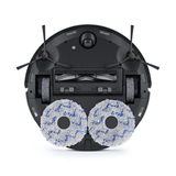Ecovacs DEEBOT X1 OMNI - Robot Vacuum Cleaner, Auto Mop Washing/Hot Air Drying/Water Refilling/Auto-Emptying, 260 min, 3875 sqft, Dual Mops, 3D Maps, Live Monitoring & Video Call,