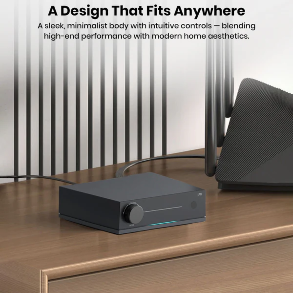 Arylic LP20 Wireless Music Streamer with DAC (Supports AirPlay 2, Apple Home & Spotify) (AKM4490 DAC)