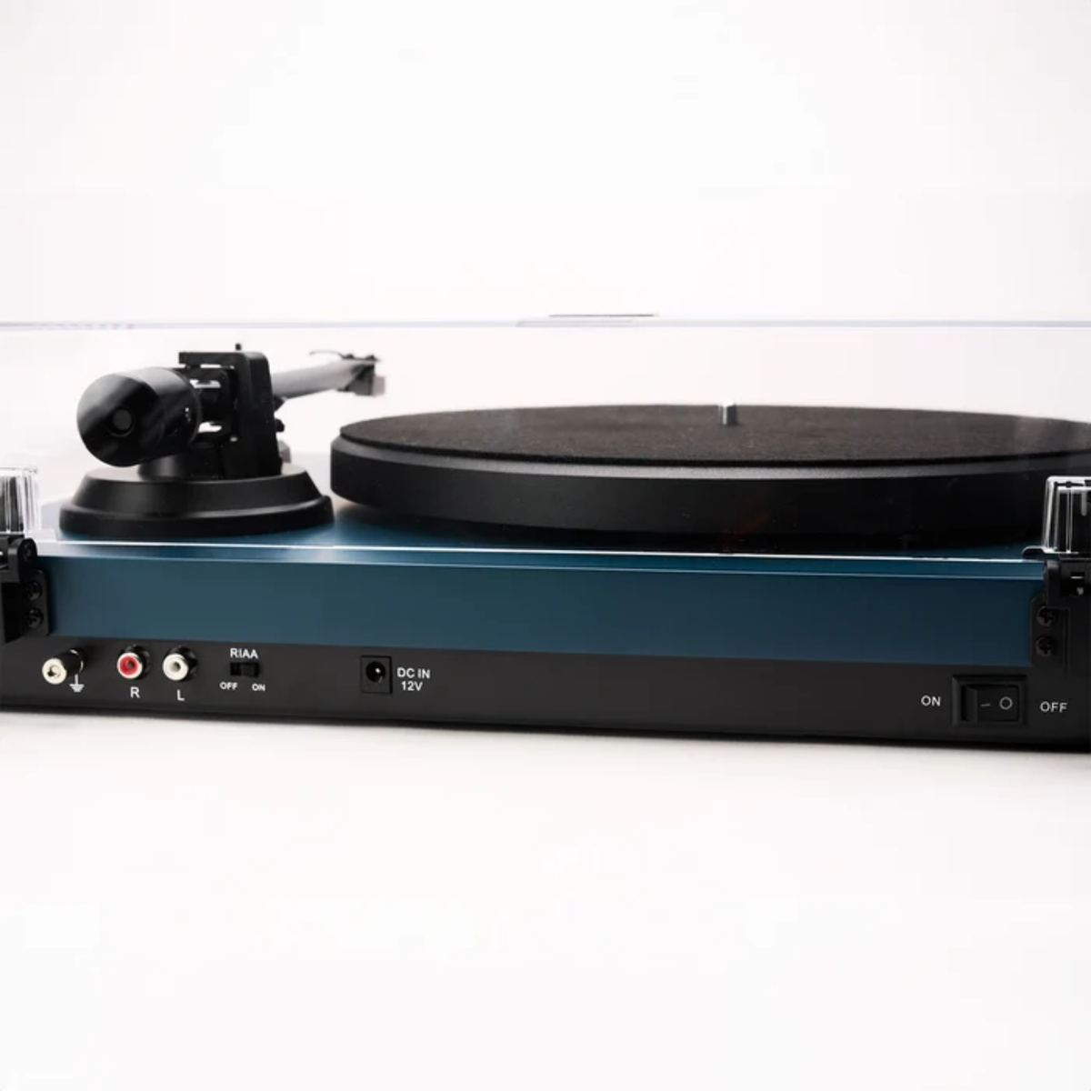 Argon Audio TT MK2 - Manual Belt Drive Turntable (Atlantic Blue, Lacquer)