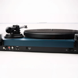Argon Audio TT MK2 - Manual Belt Drive Turntable (Atlantic Blue, Lacquer)