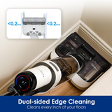 Tineco Floor One S6 Stretch Max - Cordless Wet Dry Vacuum Cleaner, 180°Lay-Flat Smart Vacuum Mop, 60 Minutes Long Runtime 158℉ Flashdry Self-Cleaning, Dual-Sided Edge Cleaning