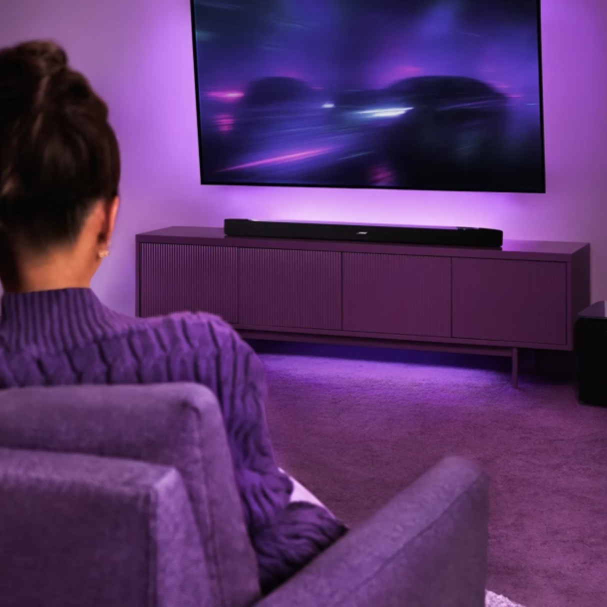 Bose Lifestyle Ultra Soundbar - Wireless Home Soundbar with Dolby Atmos, Surround Sound, (Black)