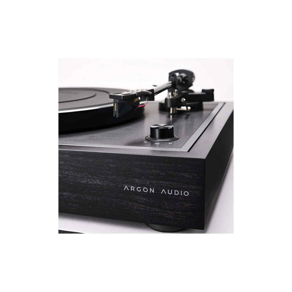 Argon Audio TT Signature - Manual Belt Drive Turntable (Black)