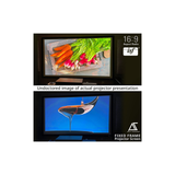 Akia Screens AK-FF110WH2 - 110 Inches CineWhite Fixed Frame Projection Screen (16:9) (8K / 4K Ultra HD 3D Ready HDR Compatible)