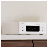 Denon Ceol RCD-N12 HiFi System with CD, Wifi, Bluetooth and FM/AM Tuner (White)