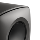 Kef KC62 - Compact 6.5 Inches Powered Subwoofer (Titanium Grey)