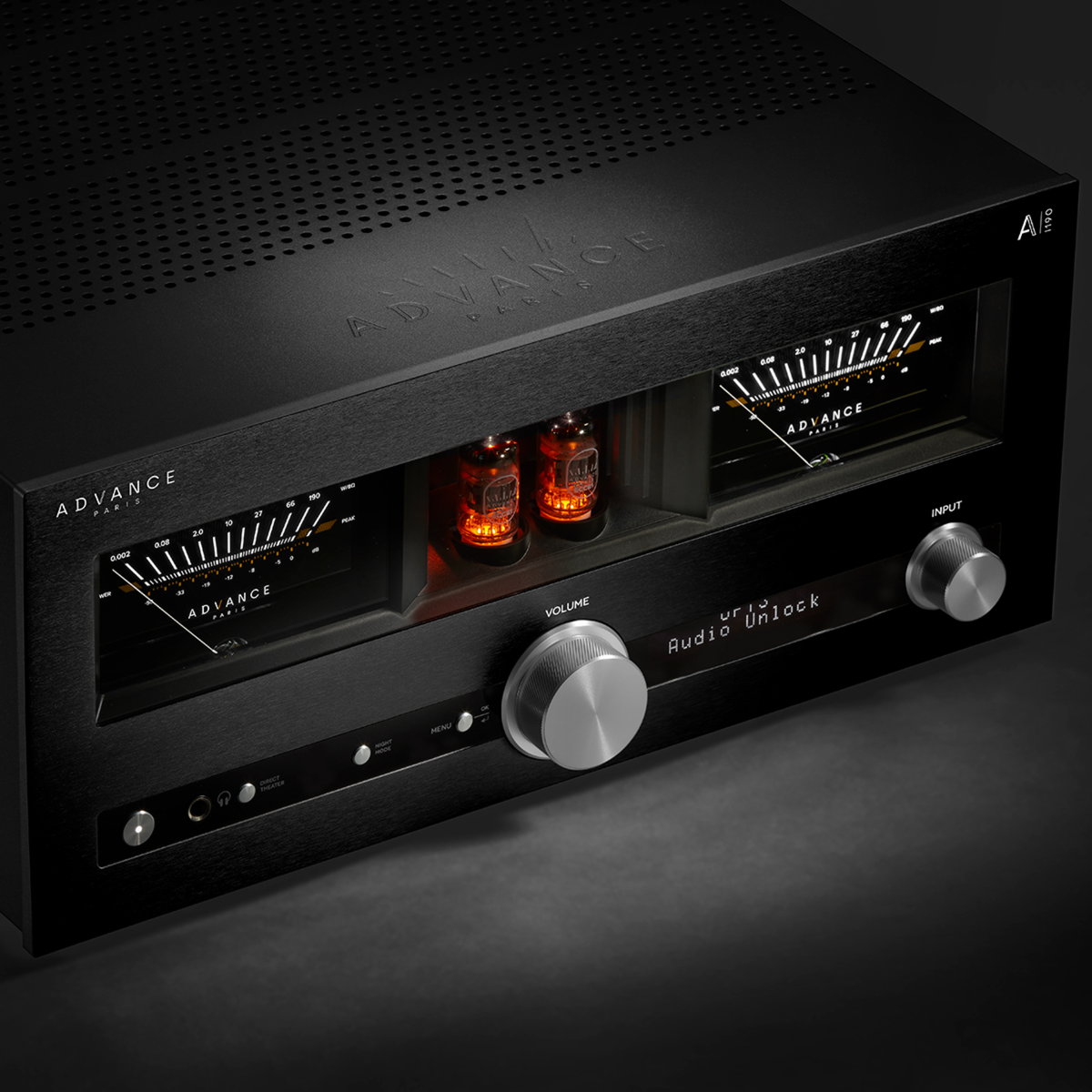 Advance Paris A-i190 NOVA - 190W Integrated Hybrid Tube Amplifier with ESS9017S DAC & HDMI ARC (Black)