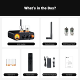 Fosi Audio MC331 Tube Integrated Amplifier with DAC, 2 Channel Home Audio Stereo Power Amp
