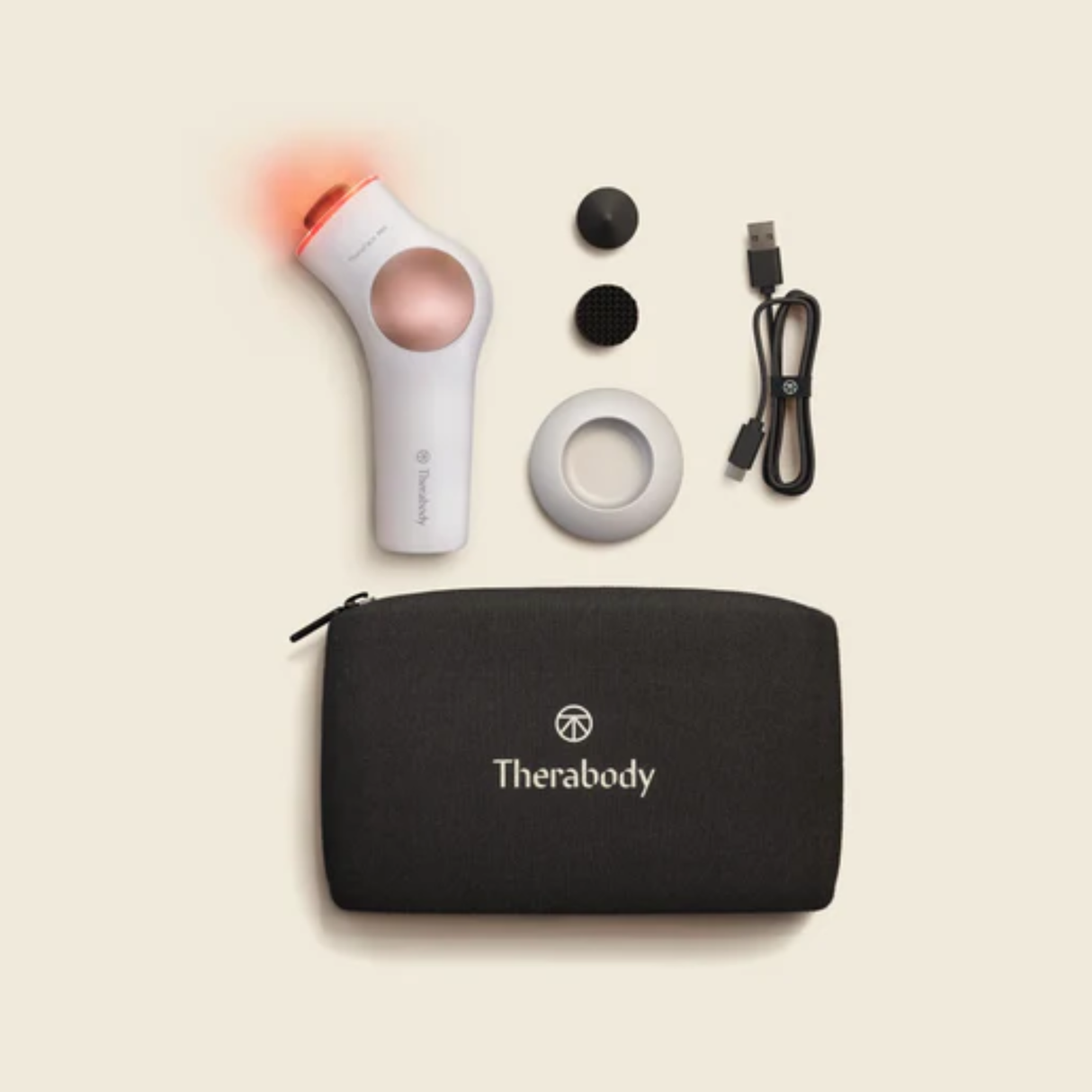 Therabody TheraFace PRO Microcurrent Facial Device - 8-in-1 Compact Face Massager, Facial Kit & Face Sculpting Tool with LED Light Therapy for Skin Tightening, Anti Wrinkle, Anti Aging (White)