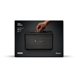 Marshall Acton IV Wired Connectivity Stereo Bluetooth Speakers with RCA or 3.5mm Input (Black)