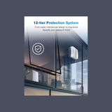 Ecovacs Winbot Omni - Portable Window Cleaning Robot,Intelligent Cleaning with Three-Nozzle Wide-Angle Spray Technology,Win SLAM 4.0 Path Planning,Deep Edge Cleaning,5500Pa Suction Power