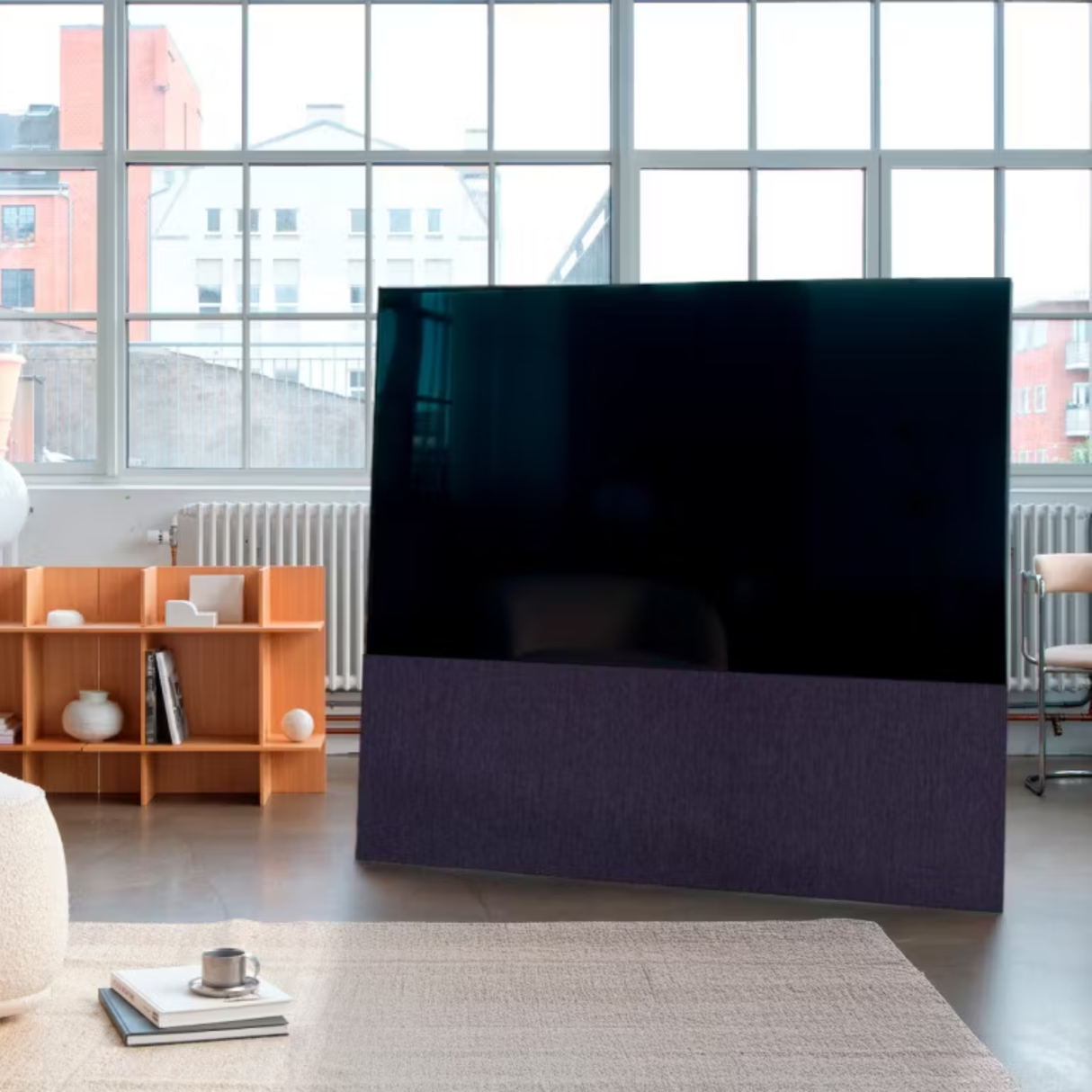 Canvas 85'' Soundbar (Fabric Finish, Dark Blue)