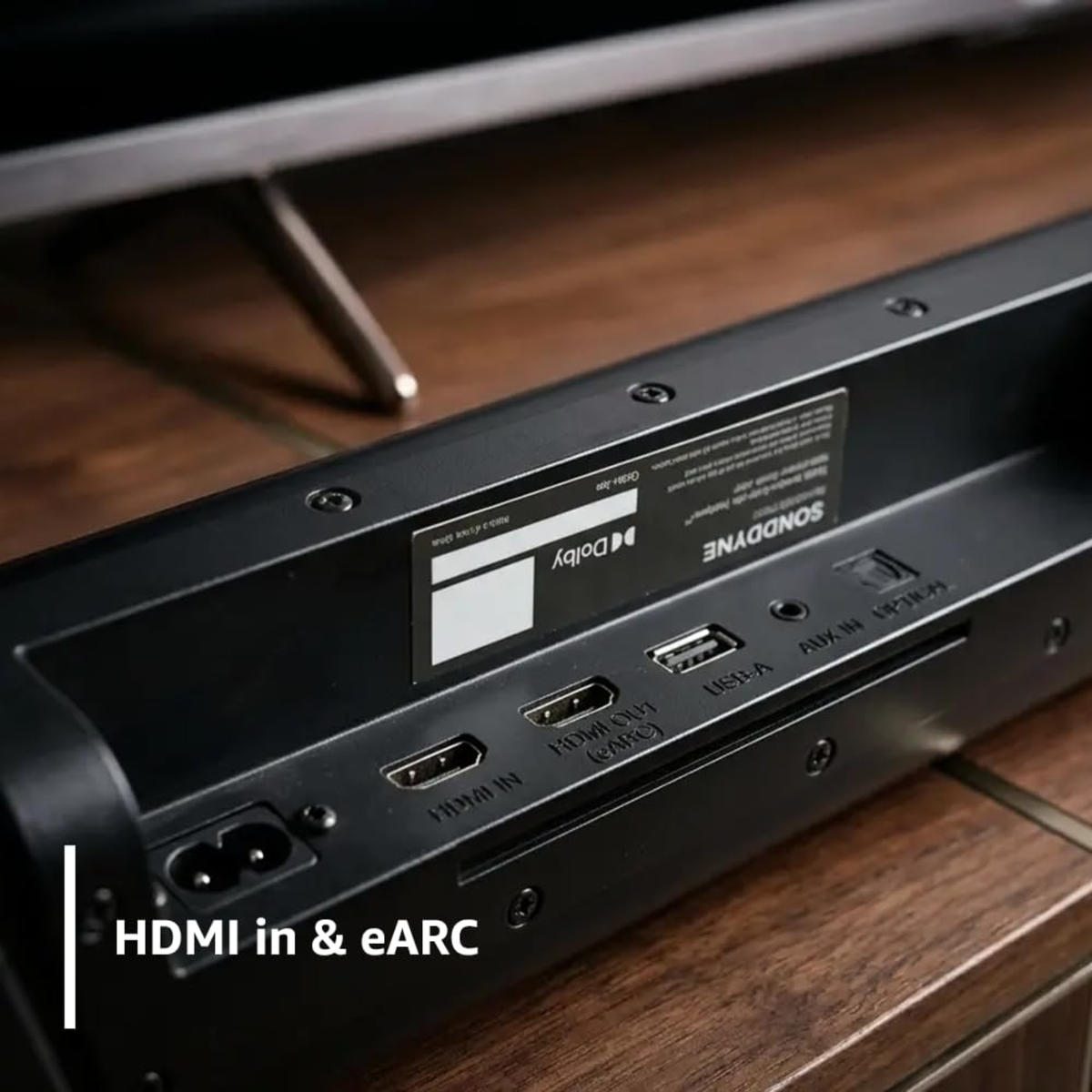 Sonodyne SAMA 7000 Dolby Atmos Soundbar with Wireless Subwoofer, 850W, 5.1.2 Channel with Up-Firing Atmos Height Speakers