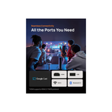 XGIMI MoGo 4 Laser - Full HD Google TV Smart Triple Laser Portable Projector with Built-In Battery