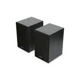 Lenco LS-300BK - Record Player with Bluetooth and two Bookshelf speakers (Black)