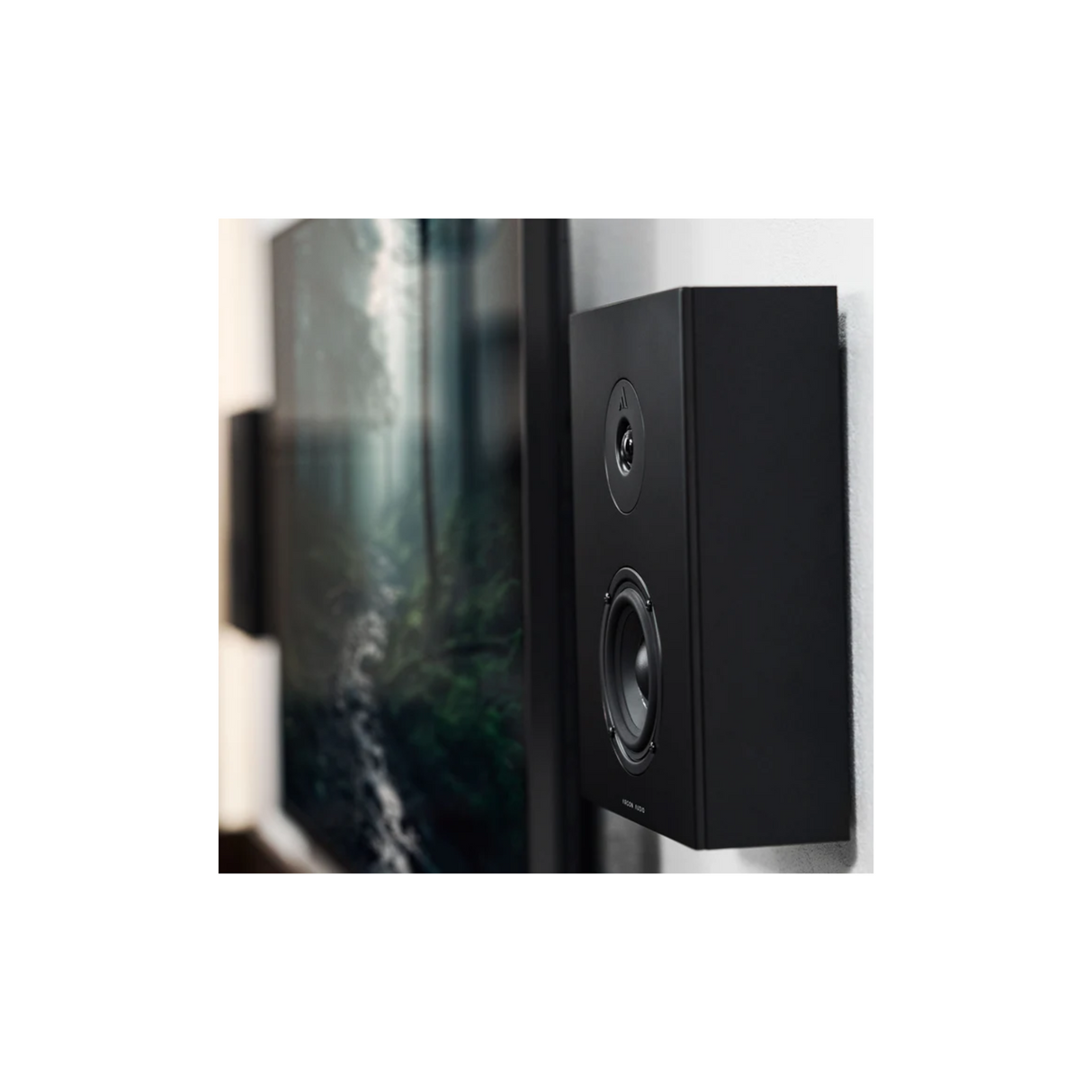 Argon Audio Forus 4 Wall - On-Wall Speaker (Pair) (Black)