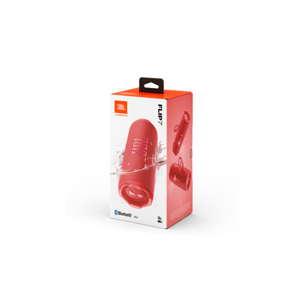 JBL Flip 7 Portable Bluetooth Speaker (Up to 16 hours of playtime) (Red)
