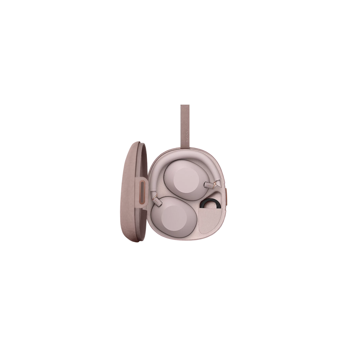 Sony WH-1000XM6 - Wireless Noise Cancelling Headphones (Sand Pink)
