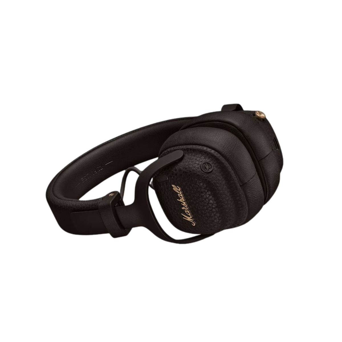 Marshall Milton A.N.C. Wireless On-Ear Headphones with Adaptive Active Noise Cancelling | 80 Hours Wireless Playtime | Durable & Foldable Design for Travel (Brown)