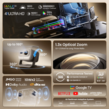 JMGO N3 4K - Triple Laser Smart 4K Portable Projector