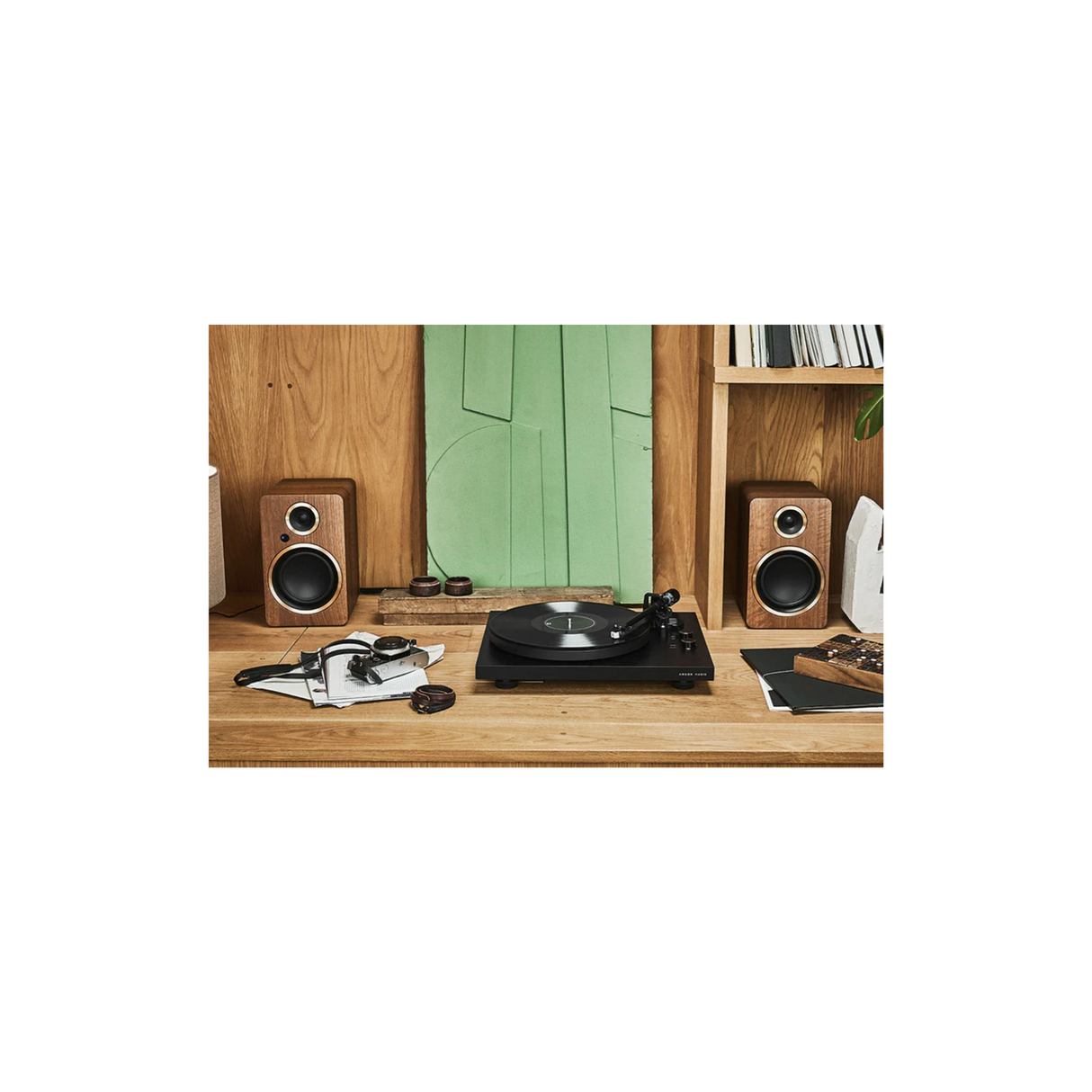 Argon Audio TT MK2 + Argon Fenris A4 Powered Speakers / Complete Stereo Turntable Package