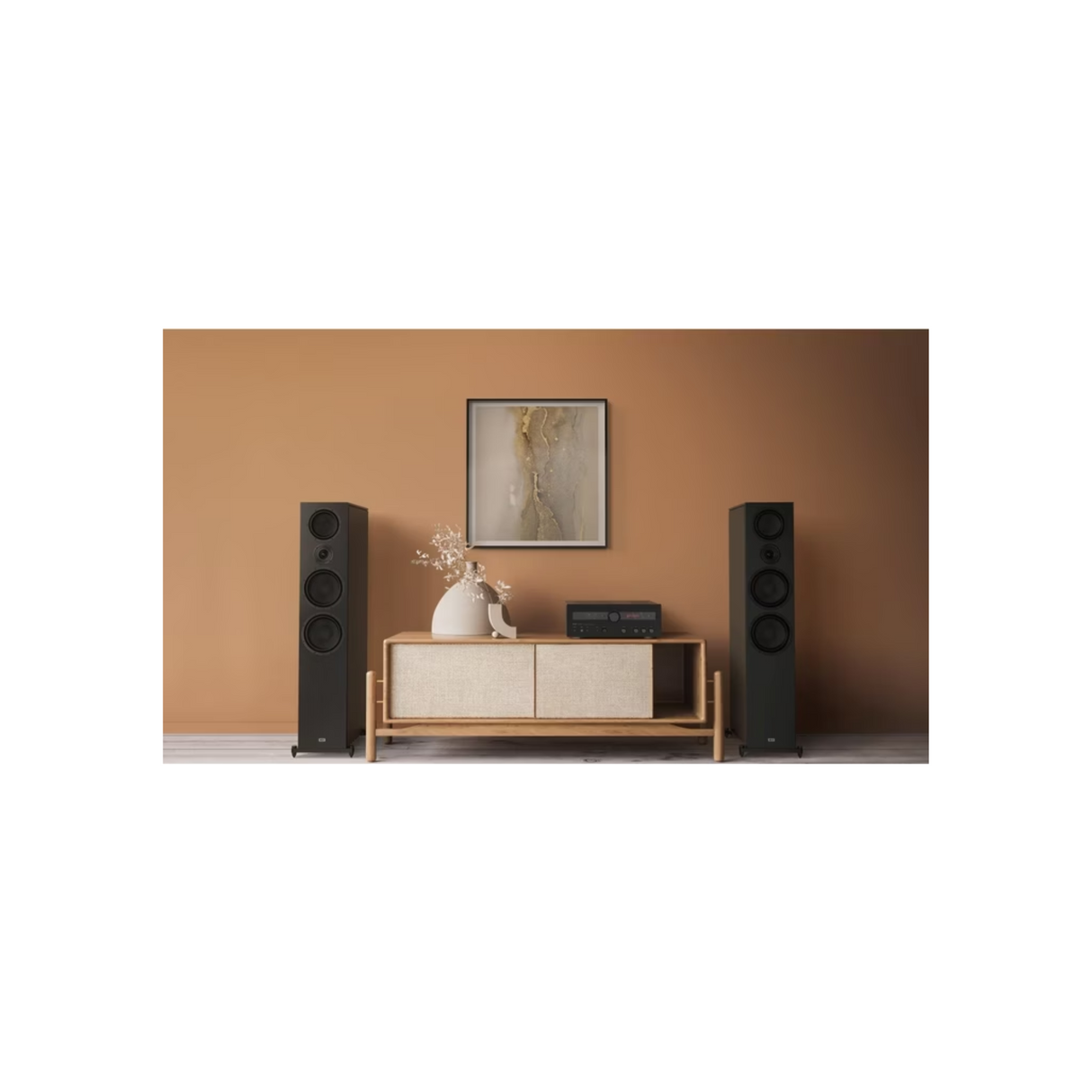 Heco Aurora XT 1000 - 3-Way Floor Standing Speaker (Pair) (Black)