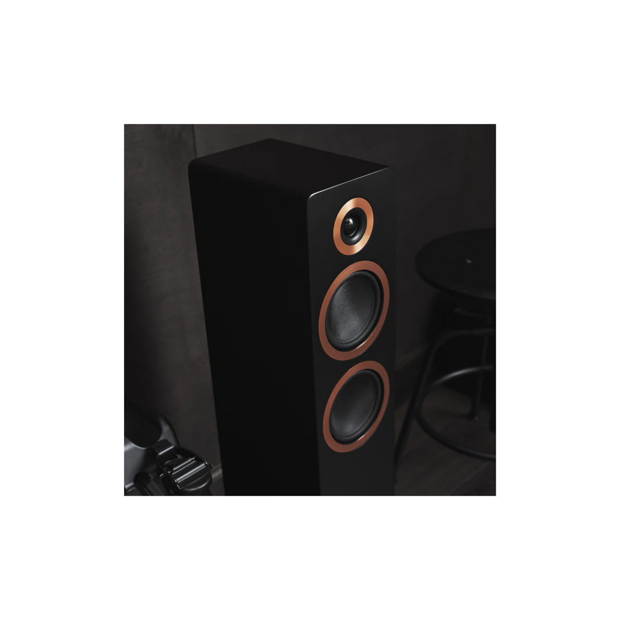 Argon Audio Forte A55 MK2 - Powered Floor Standing Speaker with HDMI ARC (Pair) (Black)