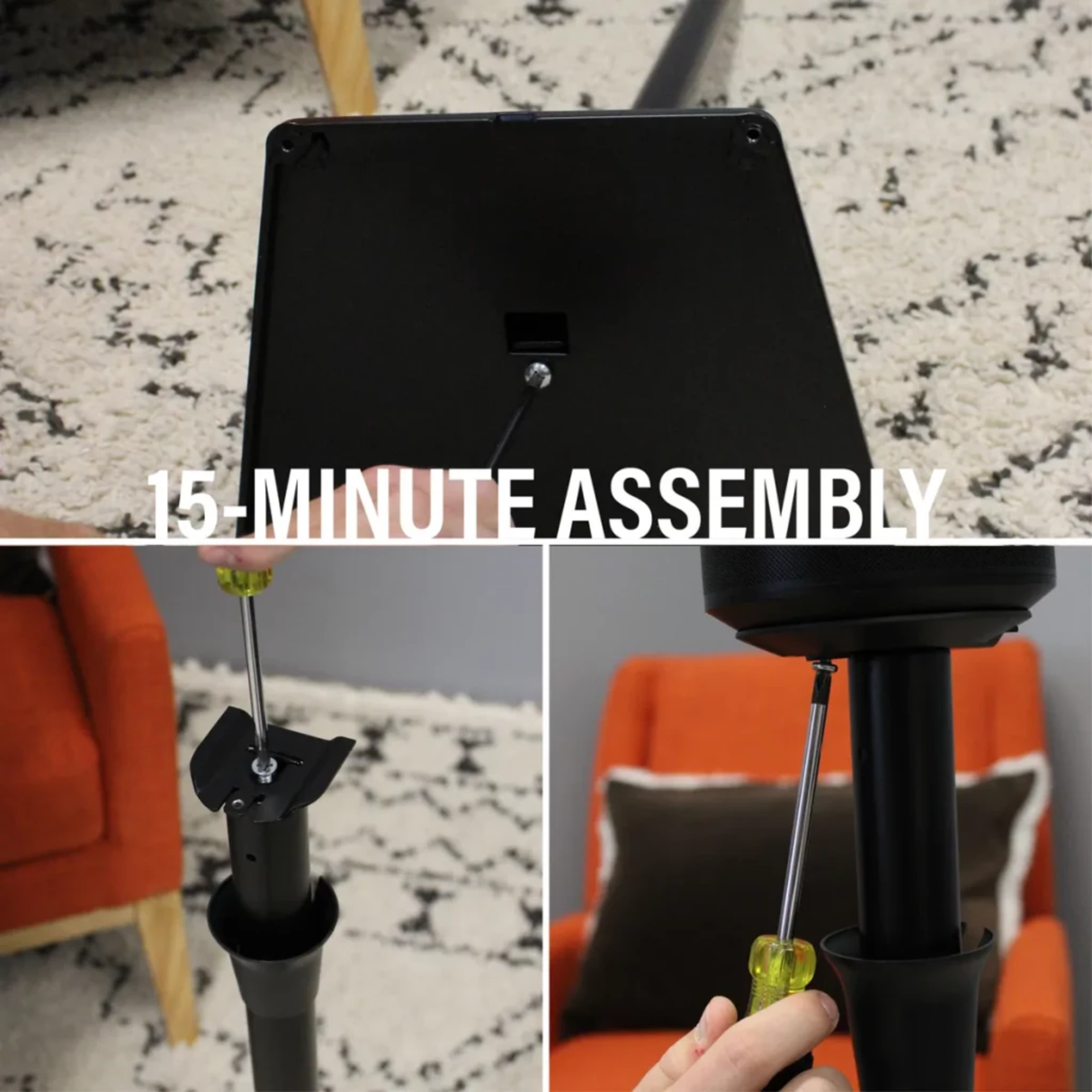Sanus WSSE11 Speaker Stand for Sonos Era 100 (Black) (Each)
