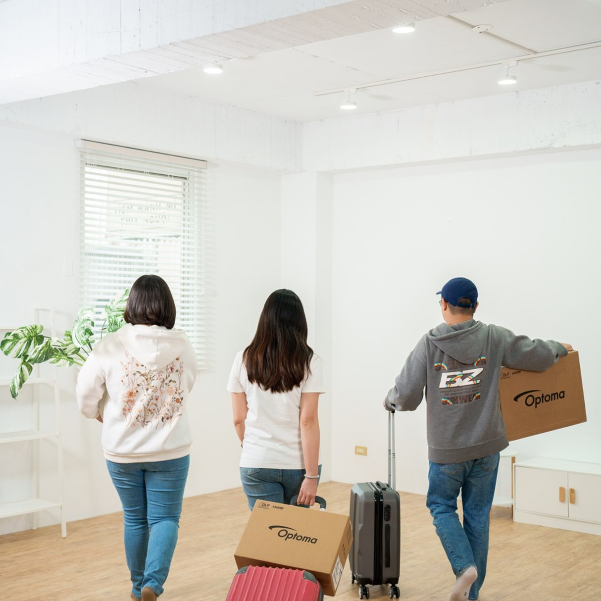 Optoma Wave 130SK - 4K UHD 3500 Lumens Home Cinema Laser Projector