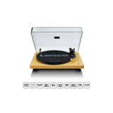 Lenco L-30WD - Record Player with USB (Wood)