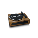 Lenco LS-410WA - Record Player with 4 built-in speakers (Wood)