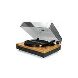 Lenco LS-300WD - Record Player with Bluetooth and two Bookshelf speakers (Wood)