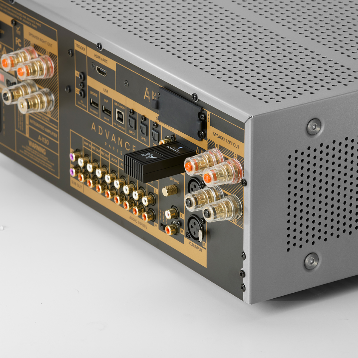 Advance Paris A-i130 NOVA - Integrated Hybrid Tube Amplifier with ESS9017S DAC & HDMI ARC (Grey)
