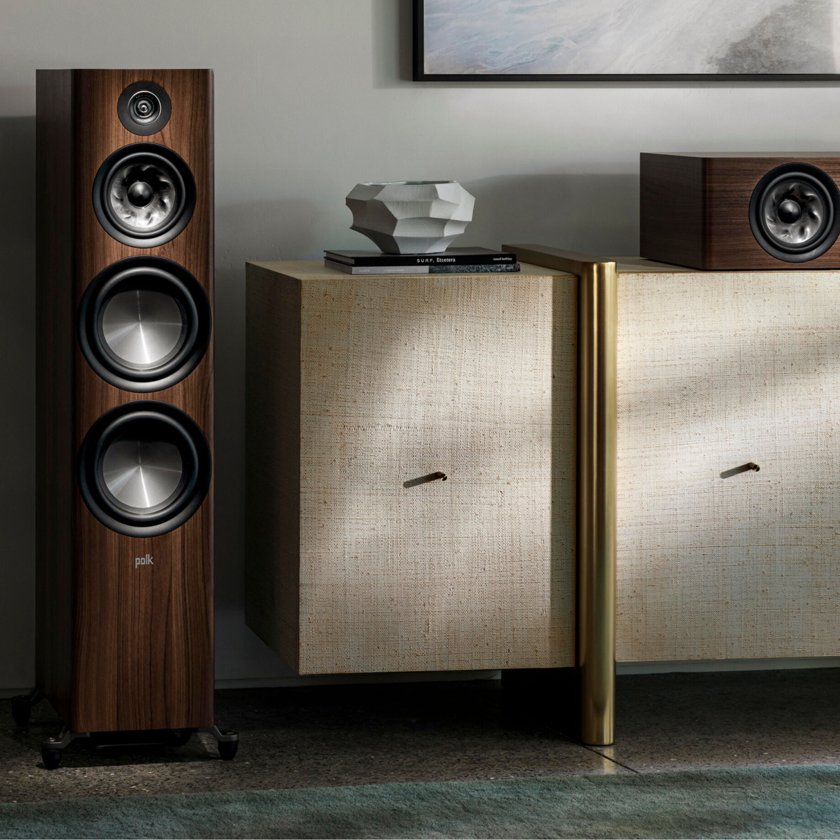 Polk Audio Reserve R700 - Floor Standing Speakers (Pair) (Brown)