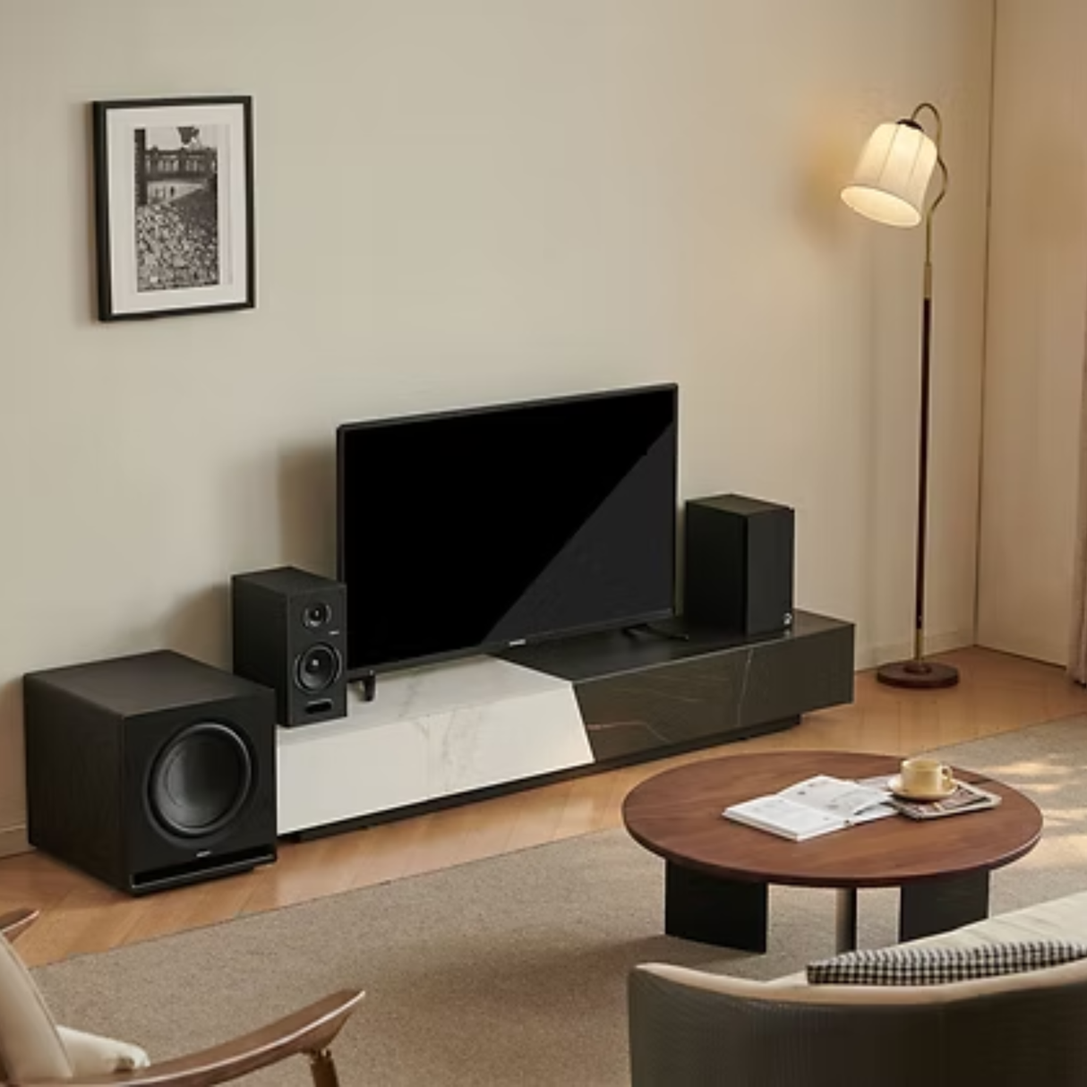 Elipson Premium Sub 12 - 12 Inches 500W Powered Subwoofer