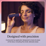 Therabody TheraFace Depuffing Wand – Cold and Heat Skincare Treatment to depuff and Glow (Indigo)