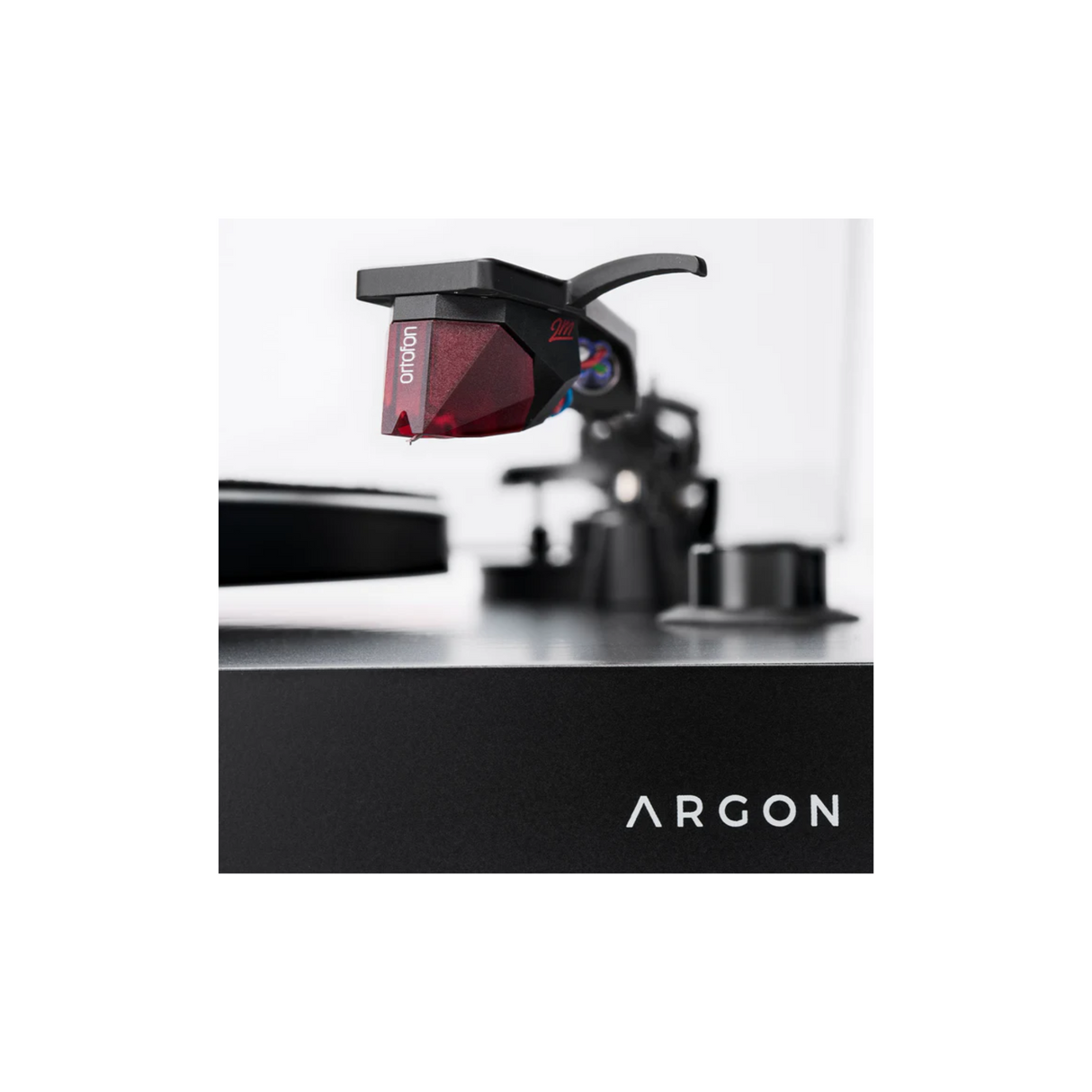 Argon Audio TT-3 Plus - Manual Belt Drive Turntable (Black)