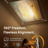 Mogo 4 Outdoor Match Night (Limited Edition) - World Cup Bundle, 1080P Full HD Portable Projector with Stand, Screen & Carrying Case
