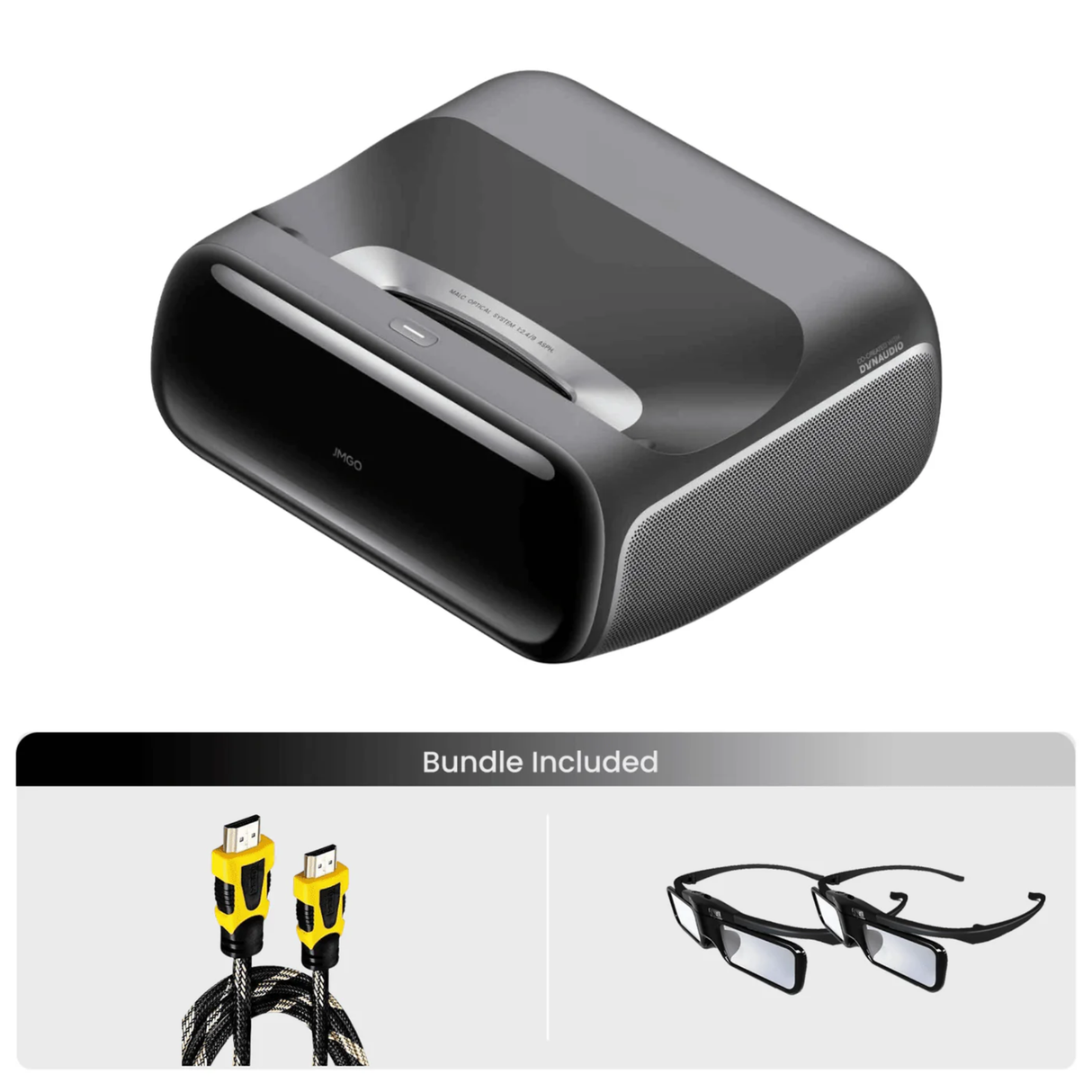 JMGO O2S Ultra 4K Triple Laser Ultra-Short Throw Projector