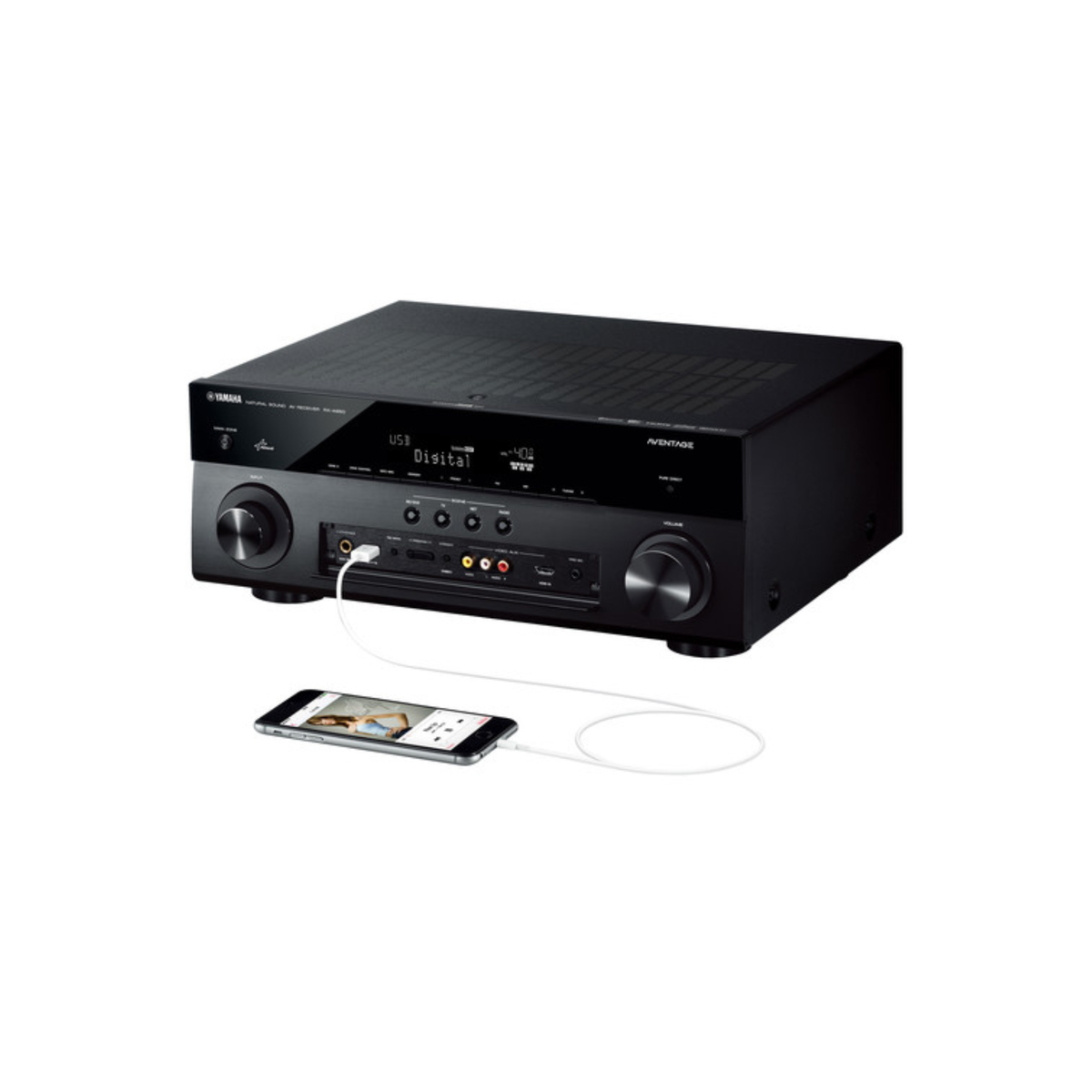 Yamaha Aventage RX-A3050 - 9.2 Channel Network 4K AV Receiver (Black) (Demo Unit / Without box Unit)