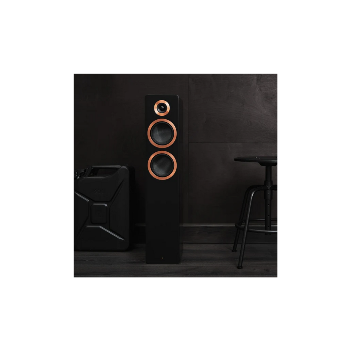 Argon Audio Forte A55 Wifi - Wifi Enabled Powered Floor Standing Speaker with HDMI ARC (Pair) (Black)