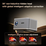Wowoto BL06E - Portable Smart Projector with Android 9.0, Native 1080P Full HD, 1000 ANSI Lumens, Auto Focus, Wi-Fi & Bluetooth